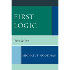 (영문도서) First Logic Paperback, University Press of America, English, 9780761860075