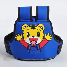 騰心童趣 兒童機車安全帶 卡通圖案 後座騎乘安全帶 反光設計, 巧虎