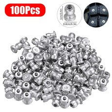 자동차 타이어 미끄럼 방지 못 스노우 스파이크 휠 체인 스터드 신발 ATV 오토바이 나사 100, 03 100pcs, 01