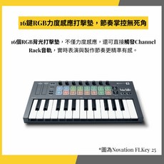 Novation FLKey 49 鍵 MIDI 主控鍵盤, FLkey 25, FLkey Mini