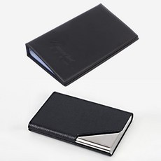 휴대용 예쁜 카드 명함책자 명합지갑 명함 카드 보관 케이스 세트, 02.명함집180매 + 블랙 명함케이스