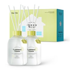 마이달리아 시그니처 센트 디퓨저, 2개, 500ml, 그리너리 플라워
