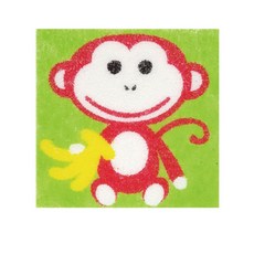 미술활동 색모래 샌드드로잉 미술놀이 데코샌드 액자만들기 원숭이