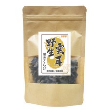 外銷日本特級野生雲耳川耳，口感爽脆，天然無添加，多種烹調方式, 1個, 100g