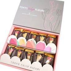 MESSAGE de ROSE 東京鬱金香芙蕾巧克力禮盒 10入, 1個, 單品