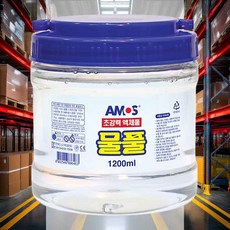 물풀 1200ml 액체괴물풀 1개입 학교 사무실 전문가용 가정 학용품 신학기