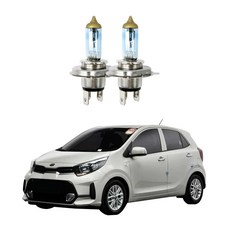 제사오스토어 모닝 클리어(2004-2023년) 국산 전조등 정기검사가능 야간운전 차량용전구 어두운길