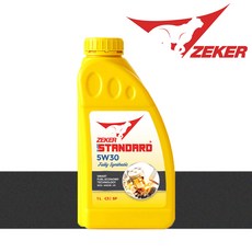제커 스탠다드 5W30 C3 DPF 디젤합성엔진오일 1L, 6개