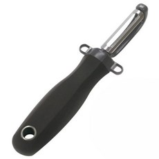 일본 고쿠보 사과 필러 감자칼, 1개, 블랙