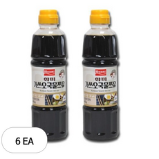 화미 가쓰오 국물 쯔유, 600g, 6개