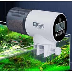 어항 자동 먹이 급여기 구피 급식기 사료 열대어 타이머, 4단계  (배터리), 1