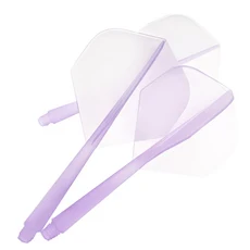 3개입 2BA 스크류 소프트 다트 낙하 방지 일체형 플라이트 및, 01 Purple