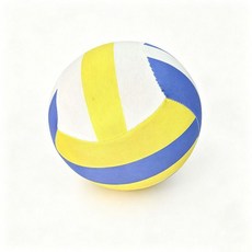 兒童靜音排球 5號球 21釐米, 1個, 經典三色靜音排球,5號球 21釐米