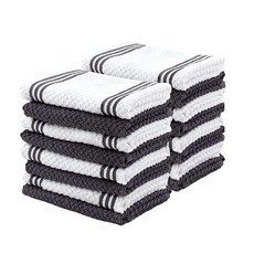 Simpli-Magic Cotton Terry Kitchen 행주 타월 18팩 30.5 x 30.5cm(12 12인치), Simpli-Magic Cotton Terry Kitc