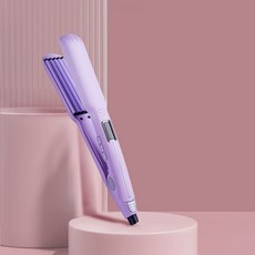 新款玉米燙蓬鬆夾板不傷發高顱頂墊發根神器直髮器電夾板, 1個, 紫色玉米扁插(CN):1個