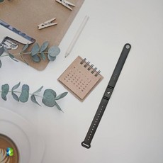 BHO磁力靜電氣健康環BTC-712 防靜電手環 通過SGS檢驗 台灣製造, 1個, 礦石黑LimeAsh,一般包裝