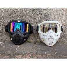 【弓城弓箭館】HP高強度面罩 透明片安全面具 防護面具 防護罩 防護面罩 生存遊戲 CS面具 面罩 護目鏡, 黑色, 1個