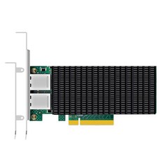 ST7315 1포트 10Gb SFP+ 이더넷 네트워크 카드 인텔 82599EN 컨트롤러 PCIE 2.0 X4 인터페이스 윈도우 11/10/윈도우 서버/리눅스/ESX/VMwar, 2-port 10G RJ45, Intel X540