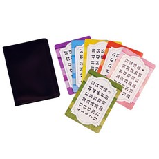 JL매직 생각하는숫자맞히기 숫자마술 숫자맞히기 카드 초보마술 심리매직, 1세트