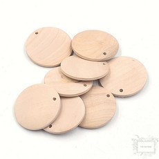 원목 원형 나무판 7종 택1 마크라메 인테리어 공예소품, PL1150  / 15mm [100개입]
