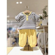 블루독베이비 10 26SS신상()스트라이프골지상하세트(백일돌아기옷) (14637067224) 588765
