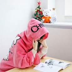 포근하고 대형후드담요 양면극세사 원피스정품 따뜻한