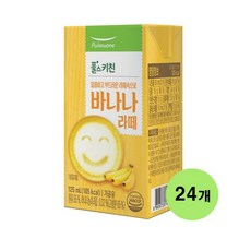 풀무원 바나나라떼, 125ml, 24박스