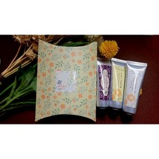 銅鑼優選 方妮巧禮伴手禮 杭菊護手霜、紫蘇護手霜50ml小禮包、3入派盒, 1個