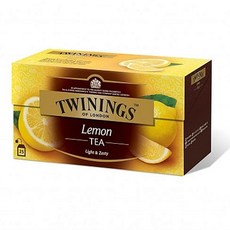 (트와이닝) 레몬 홍차 25티백 LemonTea, 1개