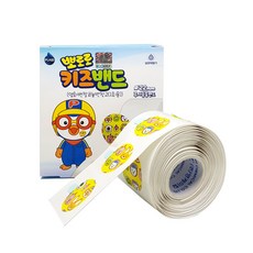 영케미칼 뽀로로 주사밴드(원형밴드) 100매 주사용밴드 주사용롤밴드 22mm, 1개