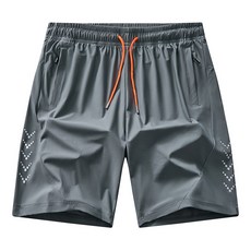 夏季速乾運動短褲 男女同款 寬鬆透氣休閒沙灘褲