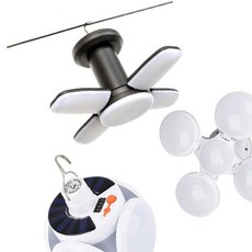 LED 태양광 충전식 야외 차박 캠핑 작업등 랜턴 야외등 캠핑등 203, 1개, 1.W203캠핑등(아X)