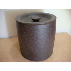 鵬宗小舖 茶餅10入 手拉坏頂級普洱茶罐 台灣製造陶器瓷器大容量, 1個