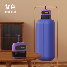新款便攜式迷你烘乾機 旅行摺疊家用宿舍乾衣器, 紫色 110V