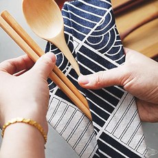 수저 케이스 보관함 한정식 포장지, 1개