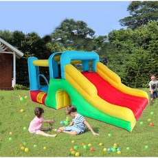 에어바운스 미끄럼틀 놀이터 공원 마당 간이 유치원, G타입-380x200x170cm