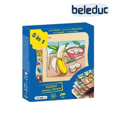 벨러덕 3D입체 퍼즐 바나나 NO.17049 몬테소리, 1개