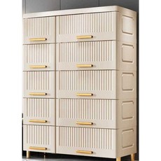 가정용 수납장 와이드 플라스틱서랍장 드레스룸 서랍 6단 75폭 카키, 6단 75폭 화이트