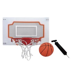 NORDITION 迷你籃球投籃組 - 台灣製 MINI 兒童 小籃板 籃框 籃球 NBA 可調整高度 灌籃, 橘色, 1套