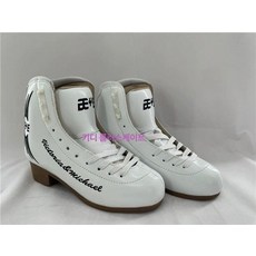 피겨 인라인 스케이트 잭슨 브레이드 롤러블레이드 한쌍 초보자 울티마 블레이드 왈츠, 1개, BE 화이트 상단 신발