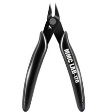 MMC 정밀 만능 니퍼 공구 125mm 플라스틱 철사 전선 컷팅 공예 DIY 모델링 프라모델 조립 수공구 전자 절단 작업 다용도, 1개, 블랙