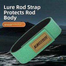 조정 가능한 루어 로드 슬리브 다기능 낚싯대 스트랩 보호 벨트 바인딩 경량 낚시 장비, 09 (짧은) 65-88cm 조절 가능한 단가