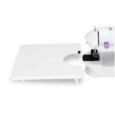 小型電動縫紉機 家用衣車 簡易可攜式DIY衣物縫補裁縫機, 專屬拓展台