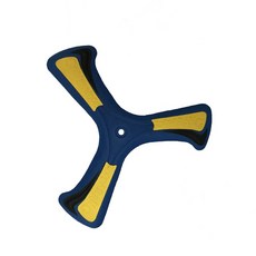 戶外兒童迴旋鏢玩具：柔軟安全迴力鏢，幼兒園運動首選，趣味飛去來器, ST3010-藍色, 1個