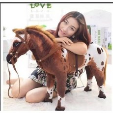 흔들 포니 사이클 목마라이딩 방꾸미기 장난감 말타기, 8색상(바퀴X 말소리O 90kg)
