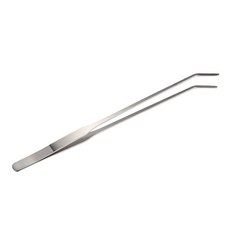 수족관 수조 살아있는 식물 곡선 핀셋 절단 스테인레스 스틸 28cm, 1