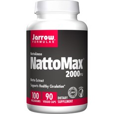 Jarrow FORMULAS 賈羅公式 納豆激酶素食膠囊 100mg, 90顆, 1罐