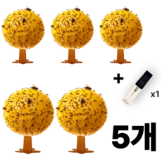 바이솜 초강력 끈끈이 초파리트랩 날파리 퇴치용, 5개