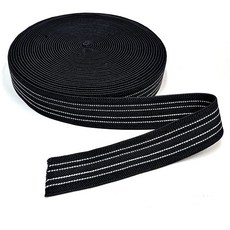 국보세이프 국산 고탄력밴드바 폭5cmX길이18M 가구바 화물바 용달바 화물바 짐바 이사용품 이사끈, 블랙화이트