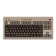 국내정발 8BitDo 레트로 키보드 Retro Mechanical Keyboard [M N C64 F], 차콜, 백축 차콜, 백축